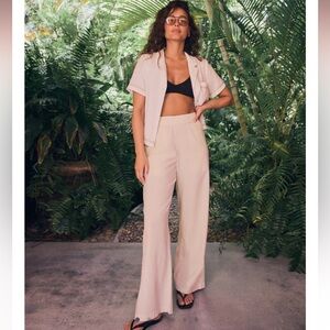 Marine Layer Allison Hemp Trouser